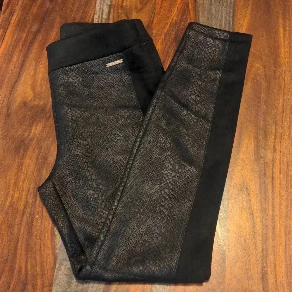 Marc Nevw York NWT Suede/Snakeskin Dress Pants